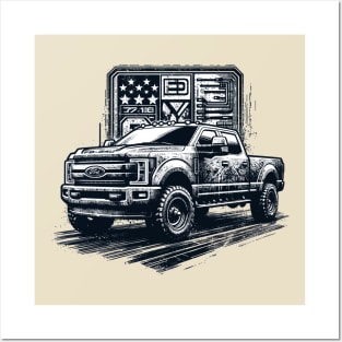 Ford F350 Posters and Art